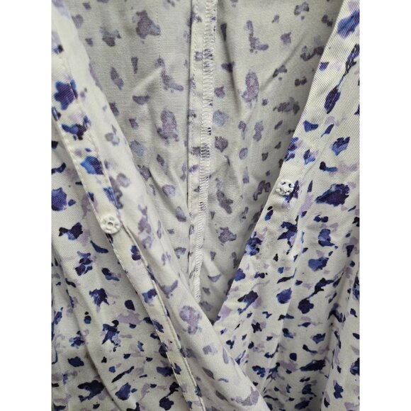 Caralyn Mirand The Drop  Womens 2X Full Wrap Dress Flutter Sleeve Ruffle Hem - Picture 5 of 8